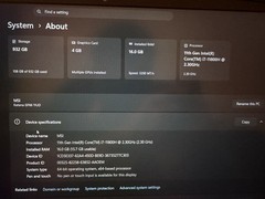 MSI Katana GF66 11UD Intel i7-11800H 16GB RAM 932GB SSD 15.6″ Windows 10