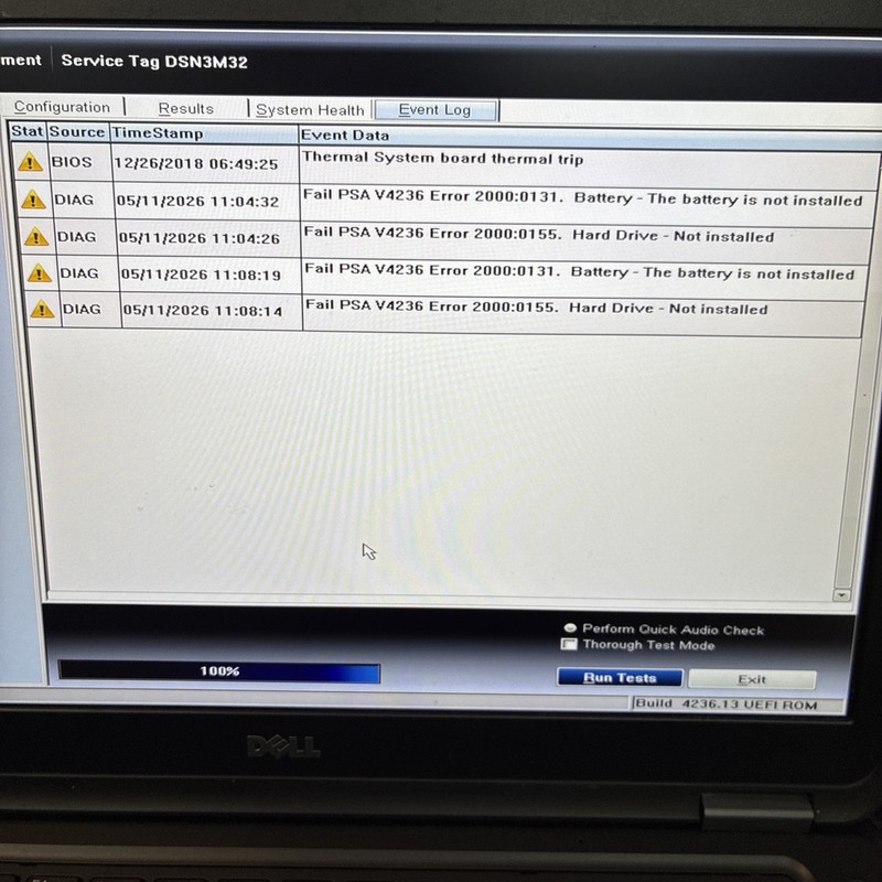 Dell Latitude E5450 i5-5300U@2.3GHz 8GB Ram No HD Bad battery Read Description gallery
