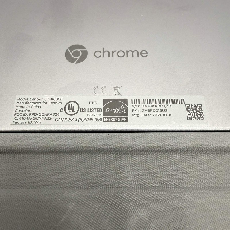 Lenovo IdeaPad Duet Chromebook ZA6F0016US 10.1" Helio P60T 2.0GHz 4GB RAM 64GB gallery