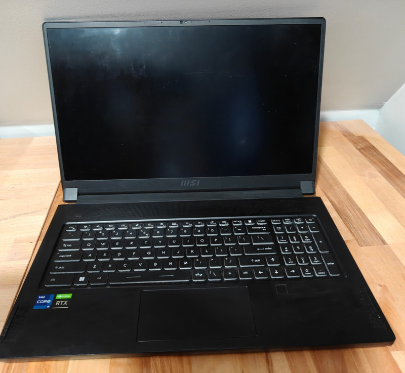 MSI WS76 11UK i9-11900H 2.5Ghz Nvidia RTX A3000 6GB 32GB 1TB Notebook gallery