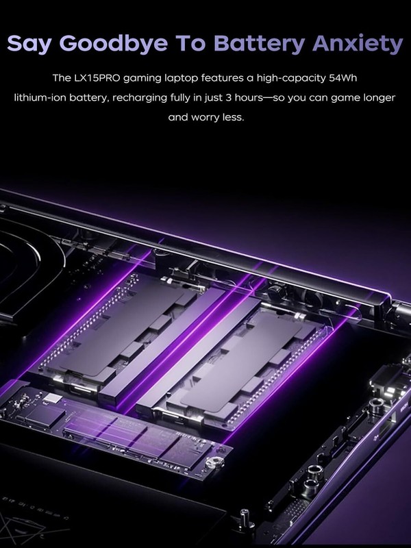 ACEMAGIC LX15 PRO 15.6" FHD Laptop for Gaming AMD Ryzen 5 7430U 16GB + 512GB SSD gallery