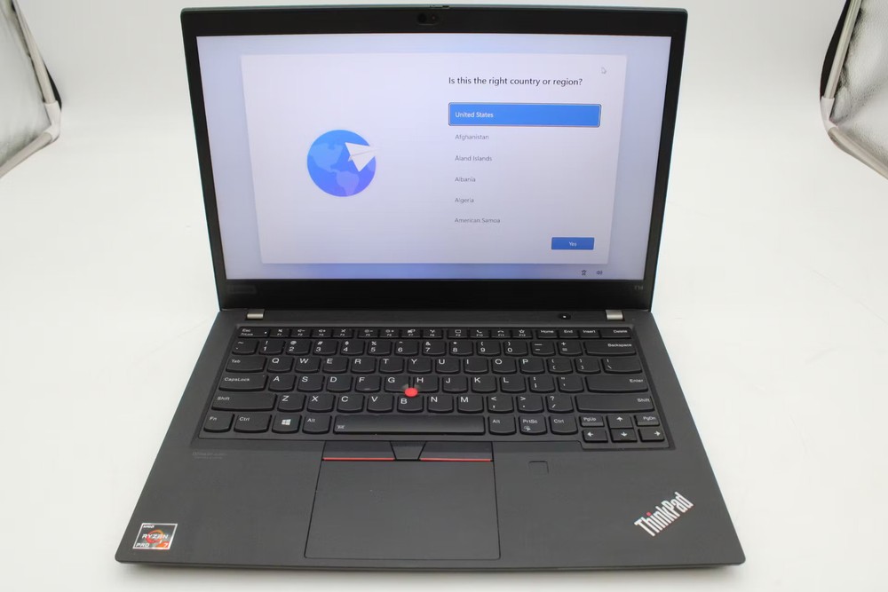 Lenovo ThinkPad T14 Gen 1 Used 14" Ryzen 7 Pro 4750U, 512GB NVMe, 16GB RAM