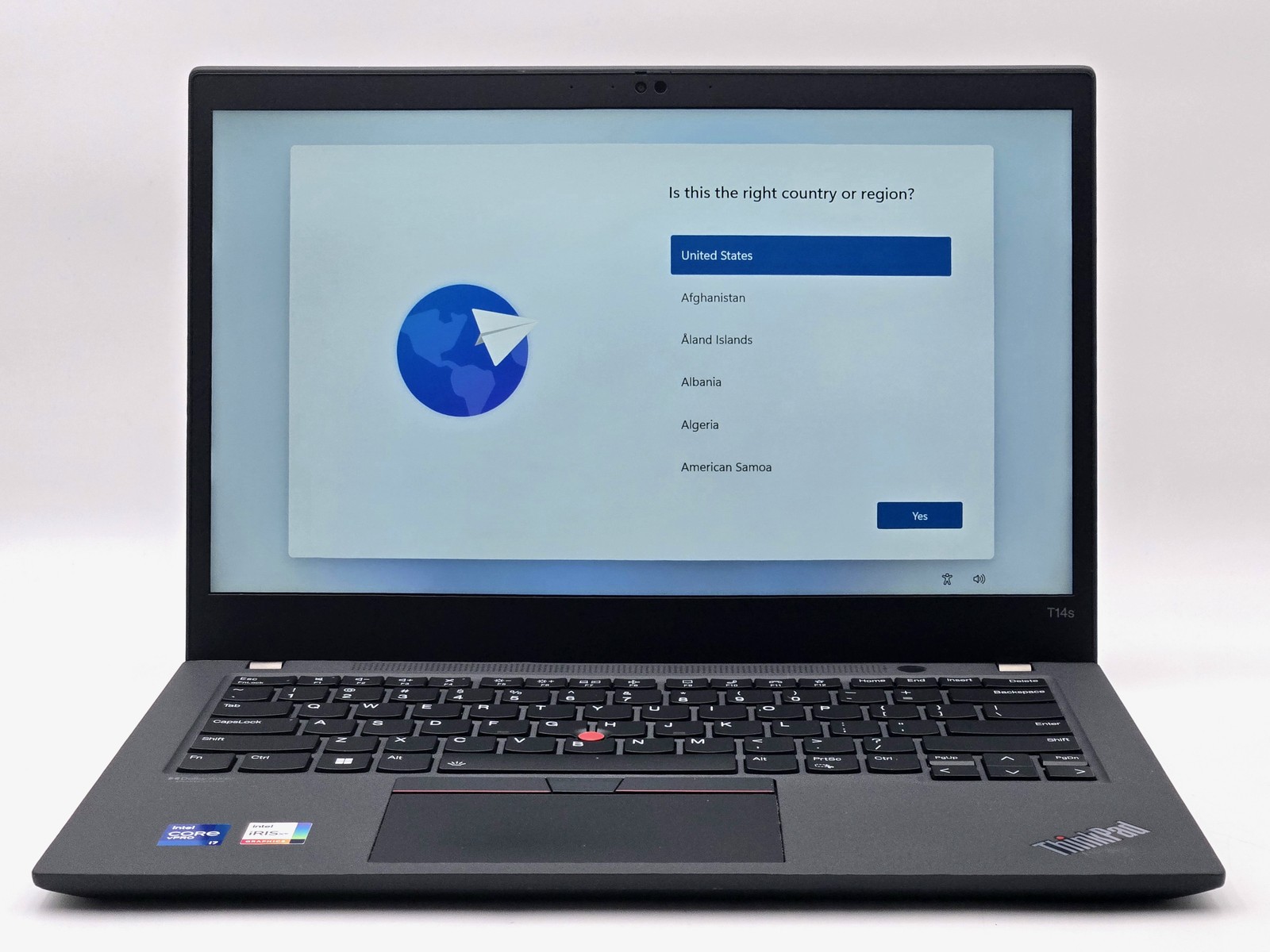 Lenovo ThinkPad T14s Gen 2 14" FHD Touch I7-1185G7 512GB SSD 32GB W11P Webcam gallery