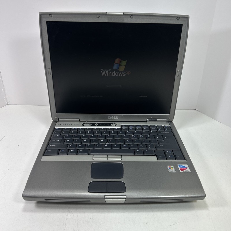 Vintage Dell Latitude D600 Laptop Pentium 1.4GHz 256MB Ram 75GB HDD Win XP Pro gallery