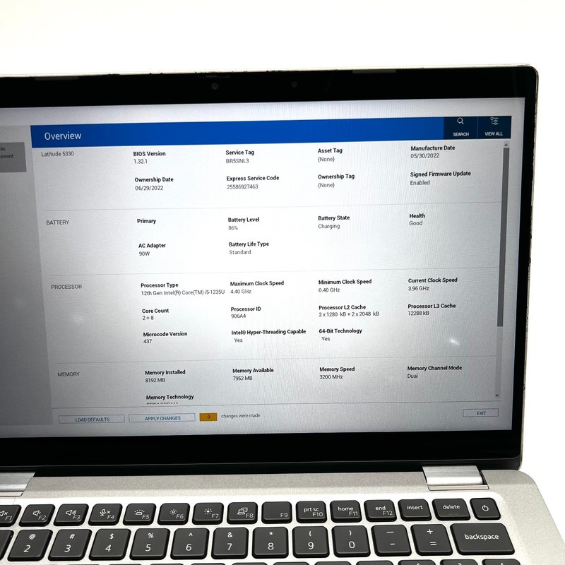 Dell Latitude 5330 13" i5-1235U 8GB RAM 256GB SSD No OS | TESTED USED - POOR gallery