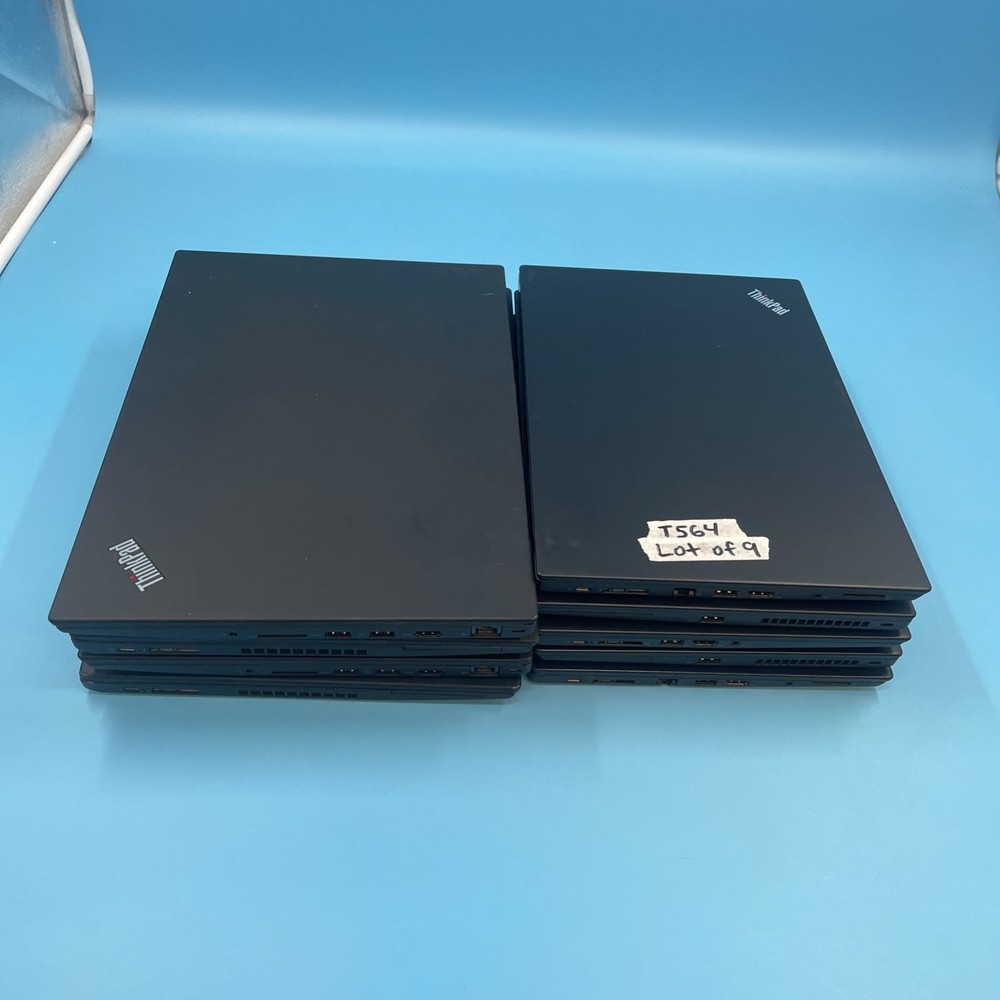 (LOT OF 9) Lenovo ThinkPads | i7 8th Gen | 8/16GB RAM | ** READ BELOW ** | NO OS