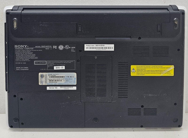 Sony Vaio Series E Laptop Intel Core i3 2nd Gen 6GB Ram NO HD/OS (FL) gallery