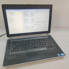 Dell Latitude E6430 14″ i7-3320M 2.60GHz 4GB RAM NO HDD/OS/BATTERY/AC ADAPTER