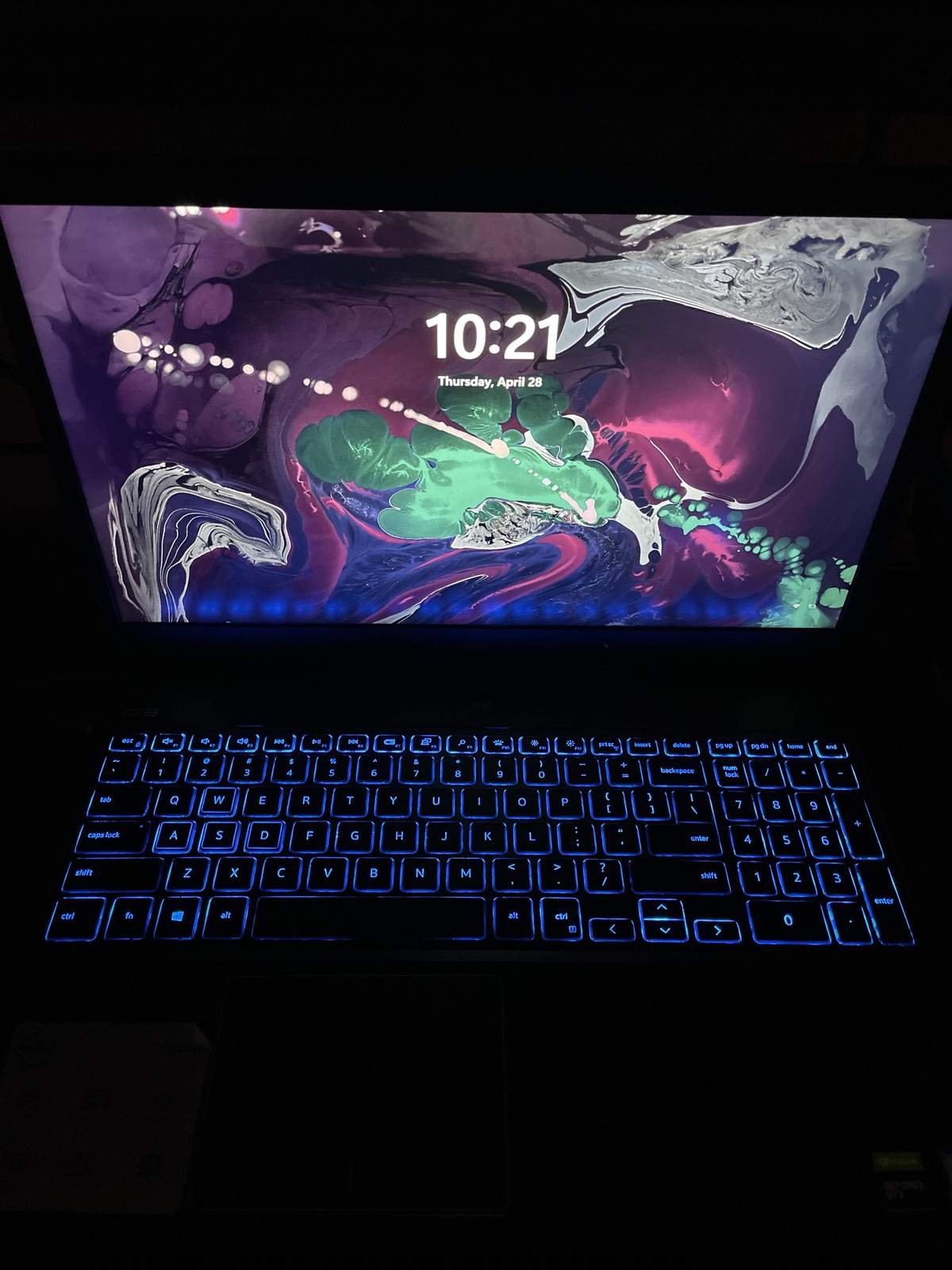 15.6 Inch Dell G3 15 Gaming Laptop - Black with Blue - Charger Included gallery