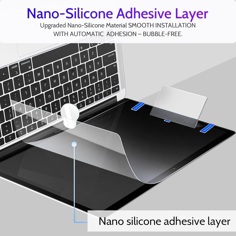 16-Inch Blue Light Filter Laptop Screen Protector 2 Pack | Anti-Glare Matte Film gallery