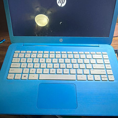 HP Stream 14in Blue Laptop Windows 10 Intel Celeron 4GB RAM 32GB eMMC