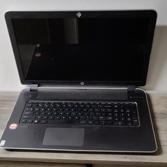 As is HP Pavilion Notebook Laptop Silver Black Built-in Webcam