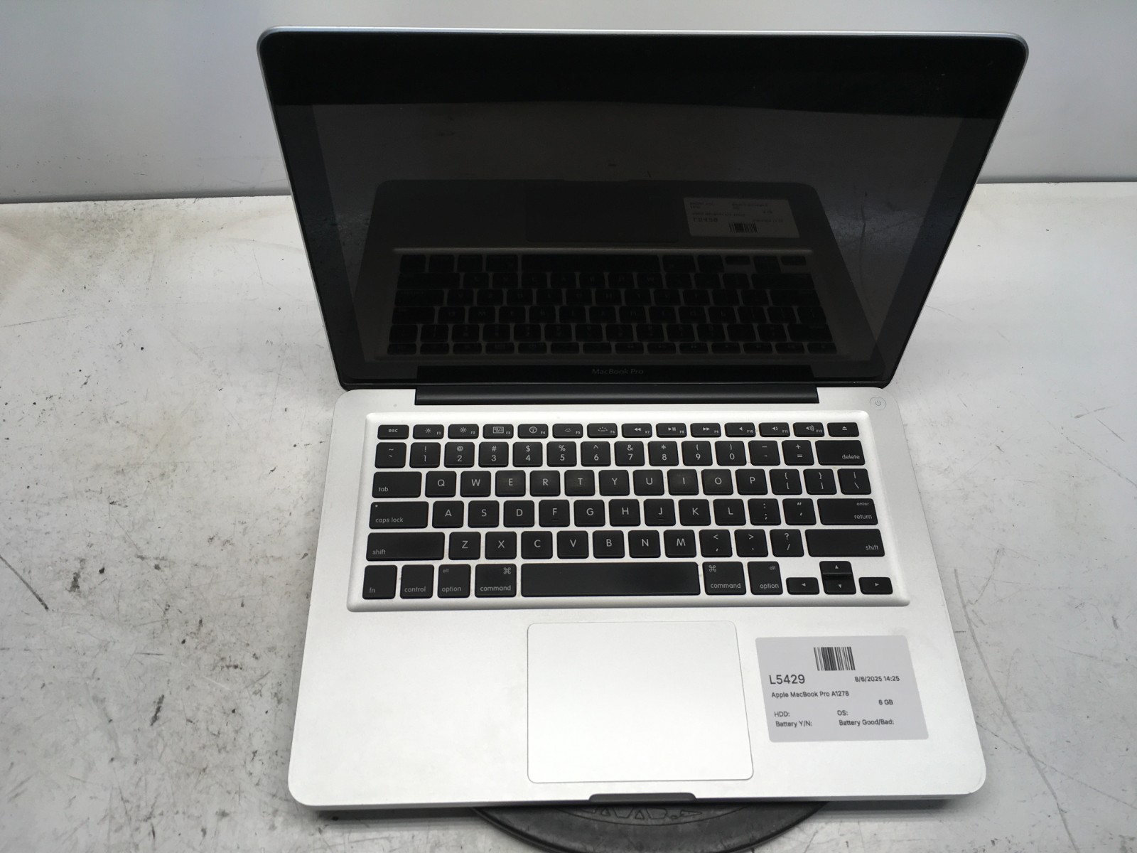 Apple MacBook Pro A1278 Intel Core 2 Duo P8600 2.4GHz 6 GB NO HDD gallery