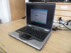 HP Presario 2100 Laptop For Parts Posted Bios No Hard Drive *