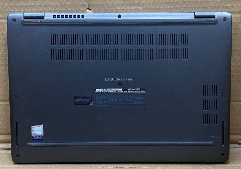 Dell Latitude 5300 2-in-1 Core i5-8265U @ 1.60GHz 8GB RAM 256GB SSD Windows11Pro gallery