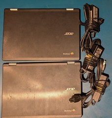 Acer N15Q8 C738T Touchscreen Chromebook (Lot Of 2)