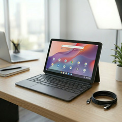 Lenovo IdeaPad Duet 3 Chromebook 11″ Touch 2-in-1 Laptop 128GB 82T6000EUS