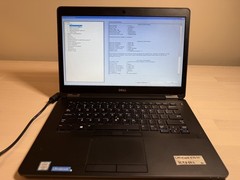 Dell Latitude E7470 Laptop Intel Core i7 6th Gen No HD/OS/AC Adapter
