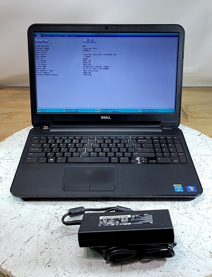 DELL INSPIRON 3537 Laptop Intel I3-4010U 4GB 500GB SEE NOTES gallery
