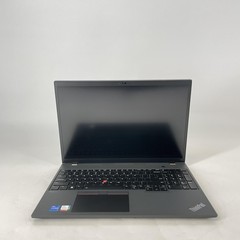 Lenovo ThinkPad T16 Gen 1 Black FHD+ 2.1 GHz i7-1260P 16GB 512GB SSD Excellent