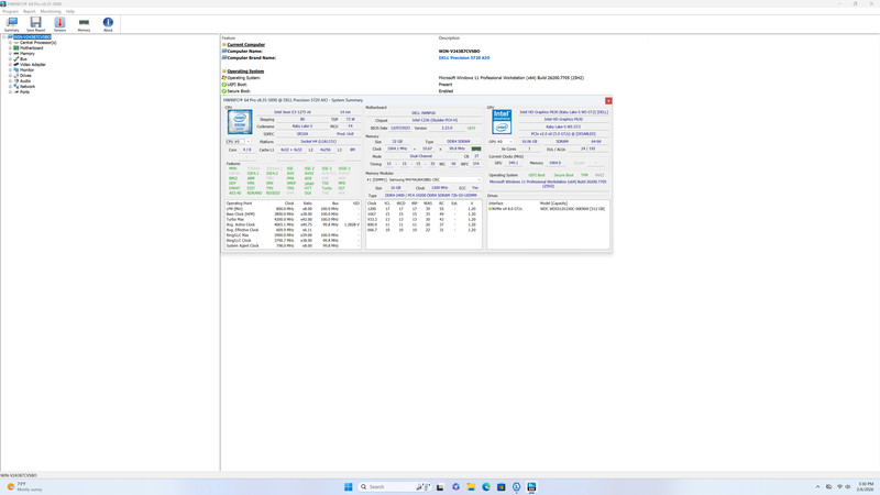 Dell Precision 5720 AIO 27" UHD 4K Touch XEON E3-1275 V6 512GB SSD 32GB W11P gallery