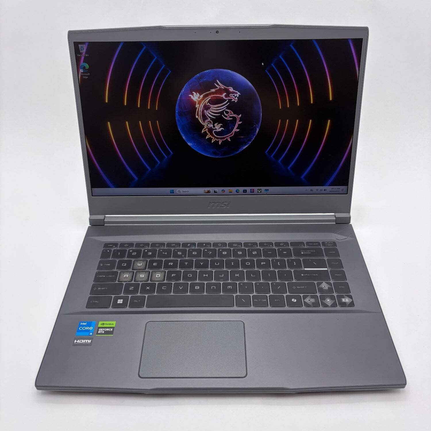 MSI Thin 15 B13UC 15.6" i5-13420H 2.1GHz 16GB RAM 512GB SSD GeForce RTX 3050 gallery