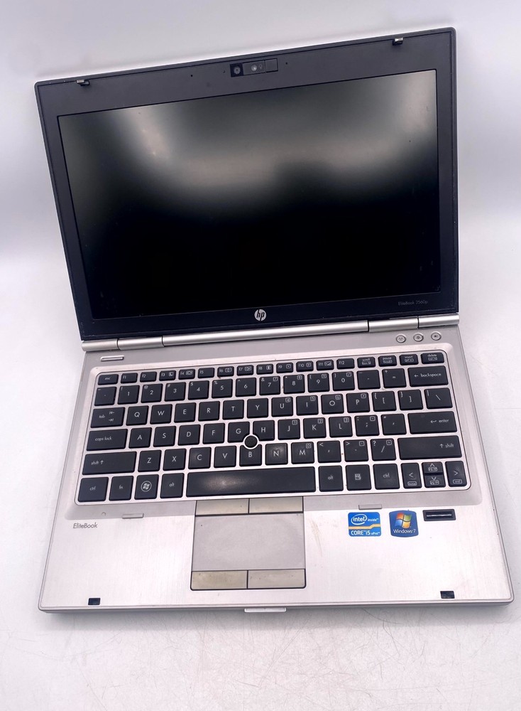 HP Elitebook 2560p Notebook Laptop Silver 12.5" Display USB Intel Core i5 vPro