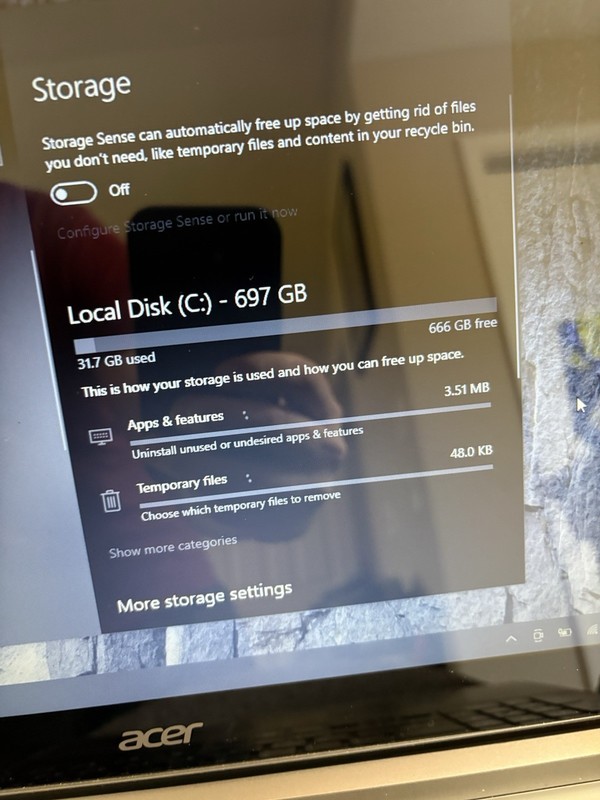 Acer Aspire 15.6" Touchscreen Laptop Pentium 2117U 6GB 750GB HDD W10H gallery