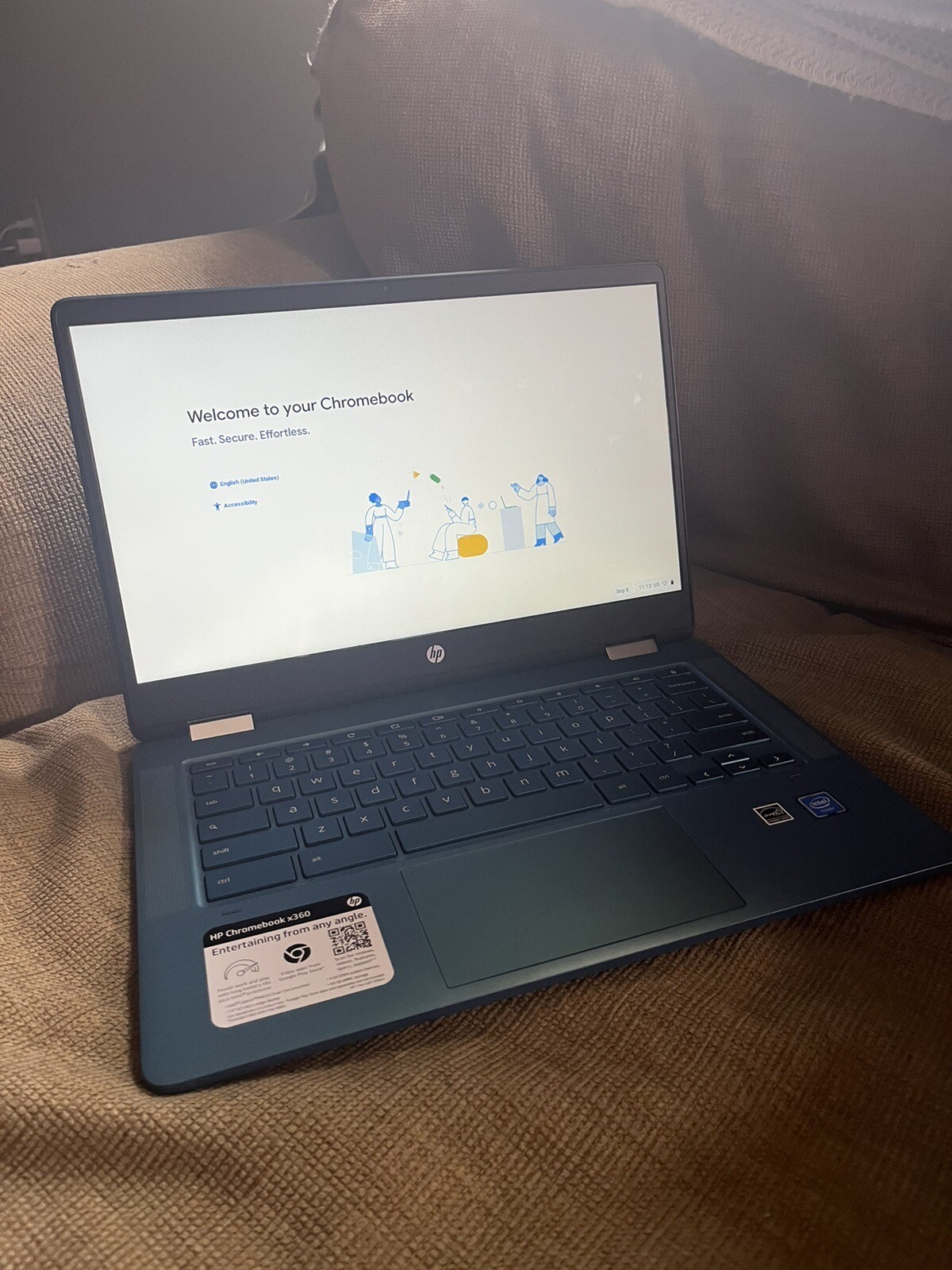 HP Chromebook x360 14a-ca0030wm 14 inch (64GB, Intel Celeron, 1.10 GHz, 4GB)... gallery