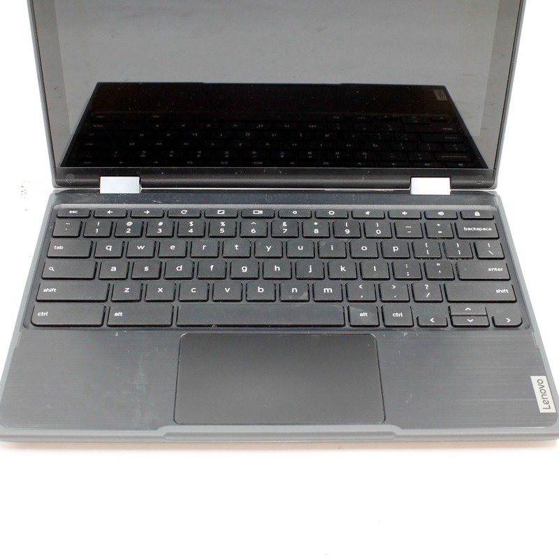 Lot of 10 Lenovo 300e Chromebook 11.6" Non-Touch 4GB RAM 32GB - Good Read gallery