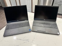 Lot of 2 Dell Precision 7680 7550 i7-13850HX i9-10885H 32GB RTX 2000 No Battery