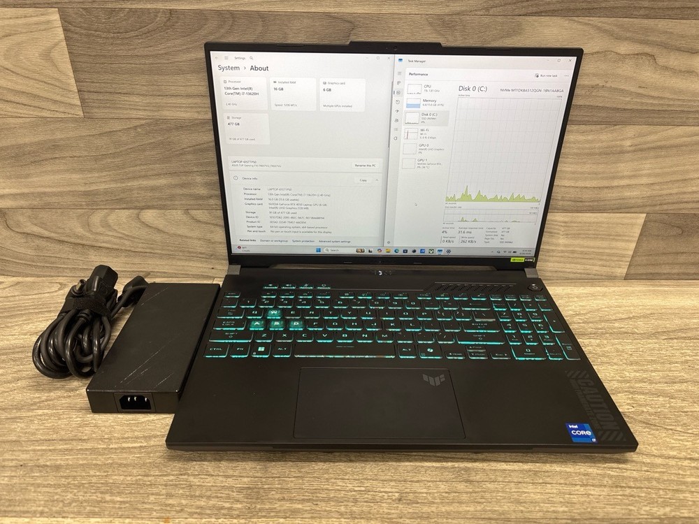 ASUS TUF Gaming F16 FX607VU-DS73 i7 RTX 4050 Laptop (A1D032607)