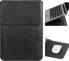 Sleeve for 15.6 16 Inch Laptop with Stand Feature, Black Laptop Cover