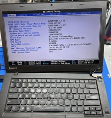 Lenovo ThinkPad T440 13.2″ Screen i5 4GBram no hdd, no battery boot to BIOS