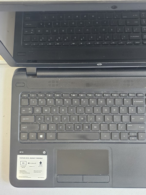 HP Notebook 15 Laptop - Intel Celeron N3050 - 4GB RAM 500GB SSD BAD BATT Win 10 gallery