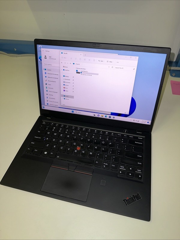Lenovo ThinkPad X1 Carbon Gen 6 i7‑8650U 16GB RAM 512GB SSD TRACKPAD NO CLICK gallery
