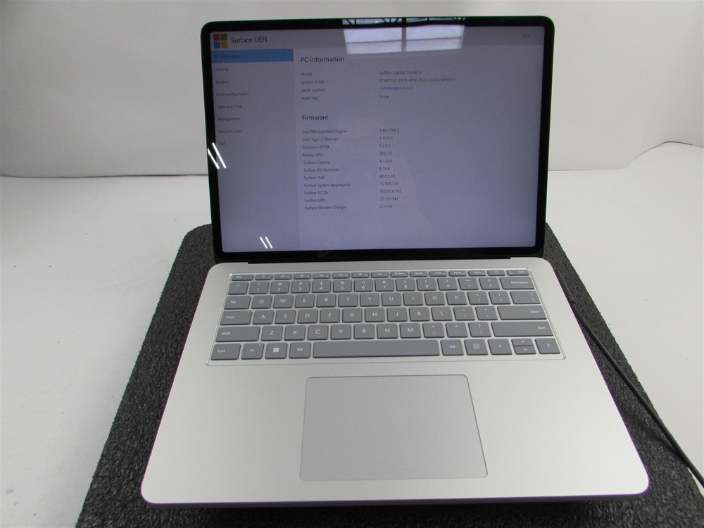 MICROSOFT SURFACE LAPTOP STUDIO 2 2029 I7-13800H 1TB 32GB RTX 2000 ADA WIN 11