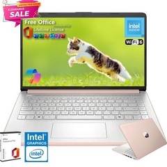 HP 14″ Student Laptop Intel Processor N150, 4GB RAM 128eMMC Win 11 Pro NEW