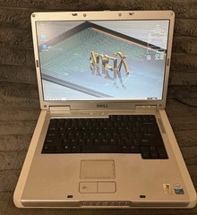 Dell Inspiron 1501 Notebook Laptop 15.4″ Silver Intel Core Duo 2GB 120GB