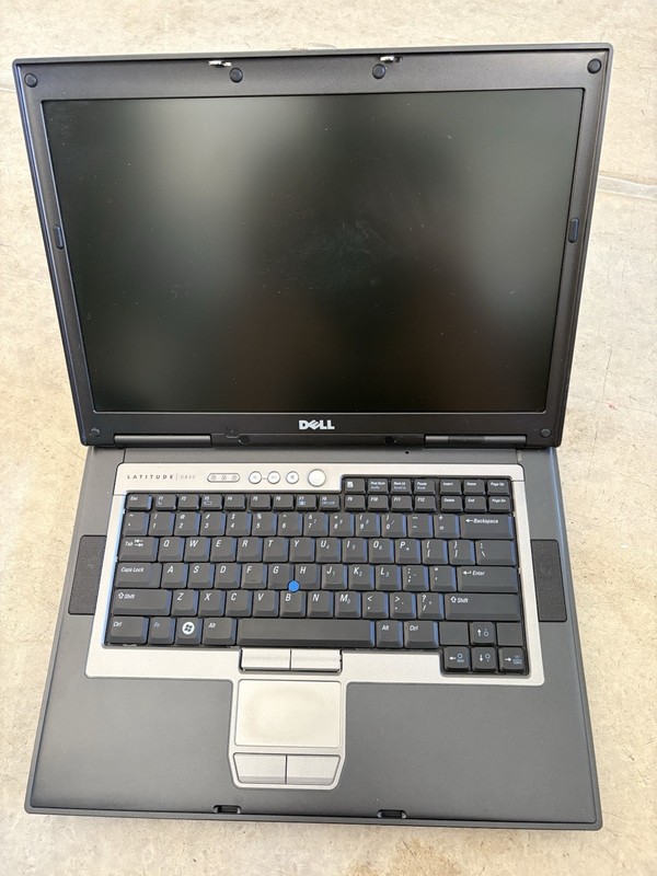 Dell Latitude D830 Core 2 Duo w/ Charger 4GB ram 160GB HDD (No OS , Battery) gallery
