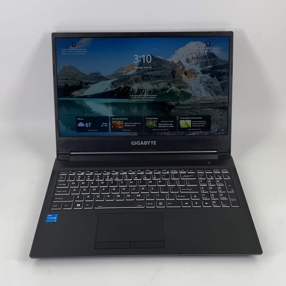 Gigabyte G5 KD 15.6" i5-11400H 2.7GHz 16GB RAM 512GB SSD GeForce RTX 3060