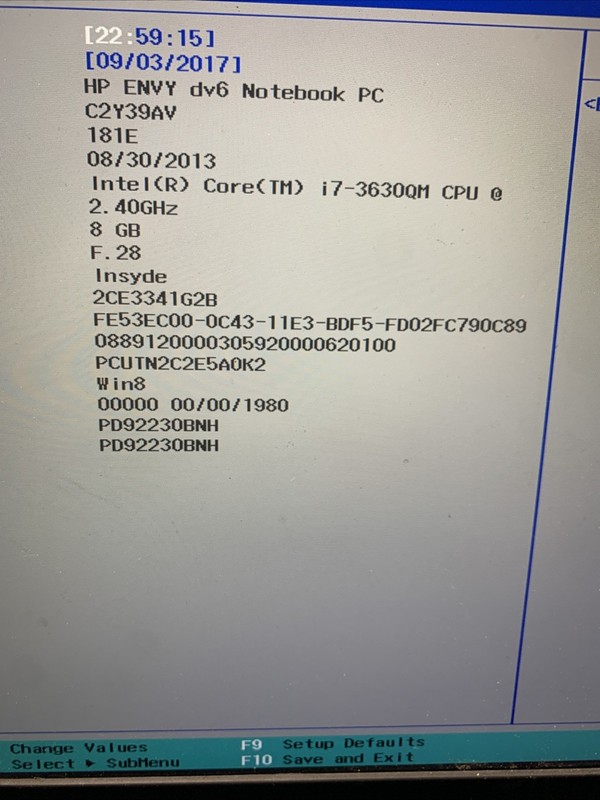 HP ENVY dv6 i7-3630QM 8GB 1TB HDD 15.6" No OS No Batt Laptop FHD Beats Blu-ray gallery