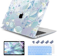 Hard Shell Cover for MacBook Air 13 Inch 2021-2018, A2337 M1 A2179 A1932 Case