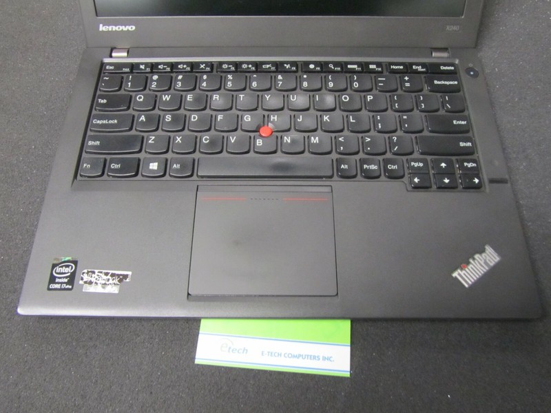 ThinkPad x240 i7-4600U 8GB 128GB SSD 12.5" HD 1366x768 Win7 or Win10 Pro Great gallery