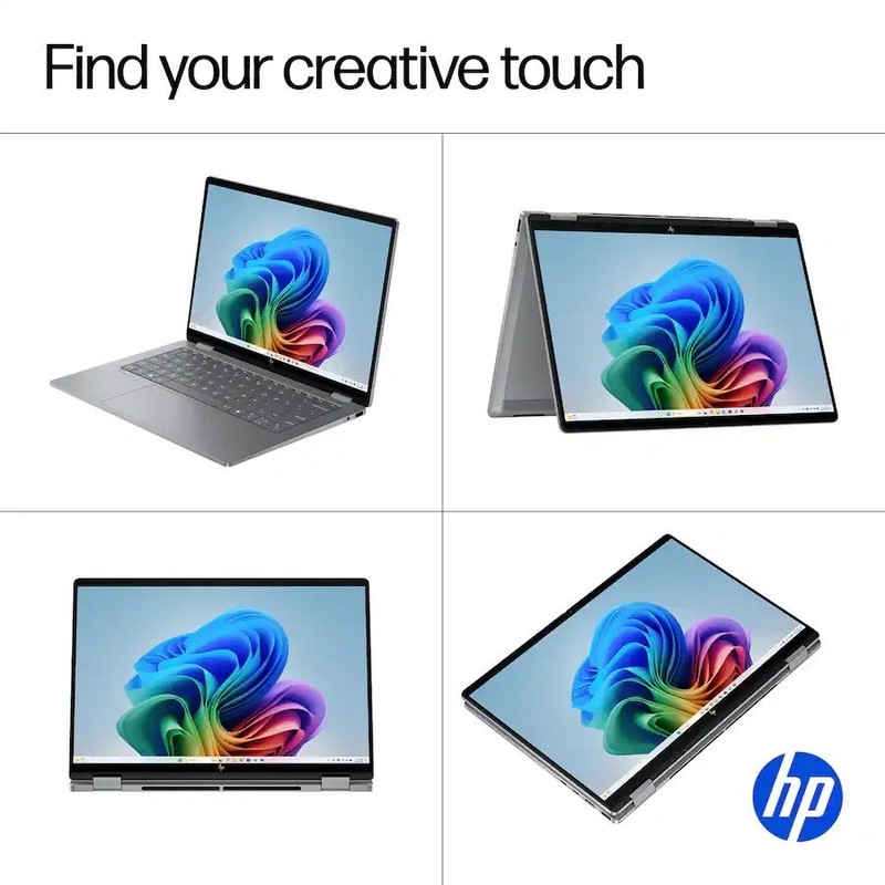 HP OmniBook X Flip 14-fk0008ca Laptop PC 14" 3K OLED Touch U7 32GB 1TB SSD W11 gallery