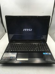 MSI CR620 LAPTOP – FOR PARTS/FREEZES – INTEL I3 330M – 4GB RAM – NO OS -READ- BB