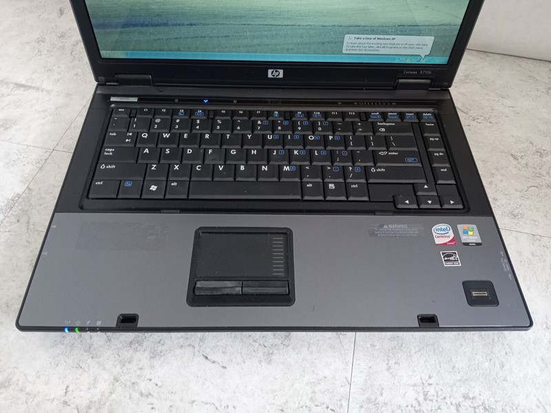 HP Compaq 6710b 15.4" Laptop Intel Core 2 Duo 2GB RAM 320GB HDD XP *READ* -RR gallery