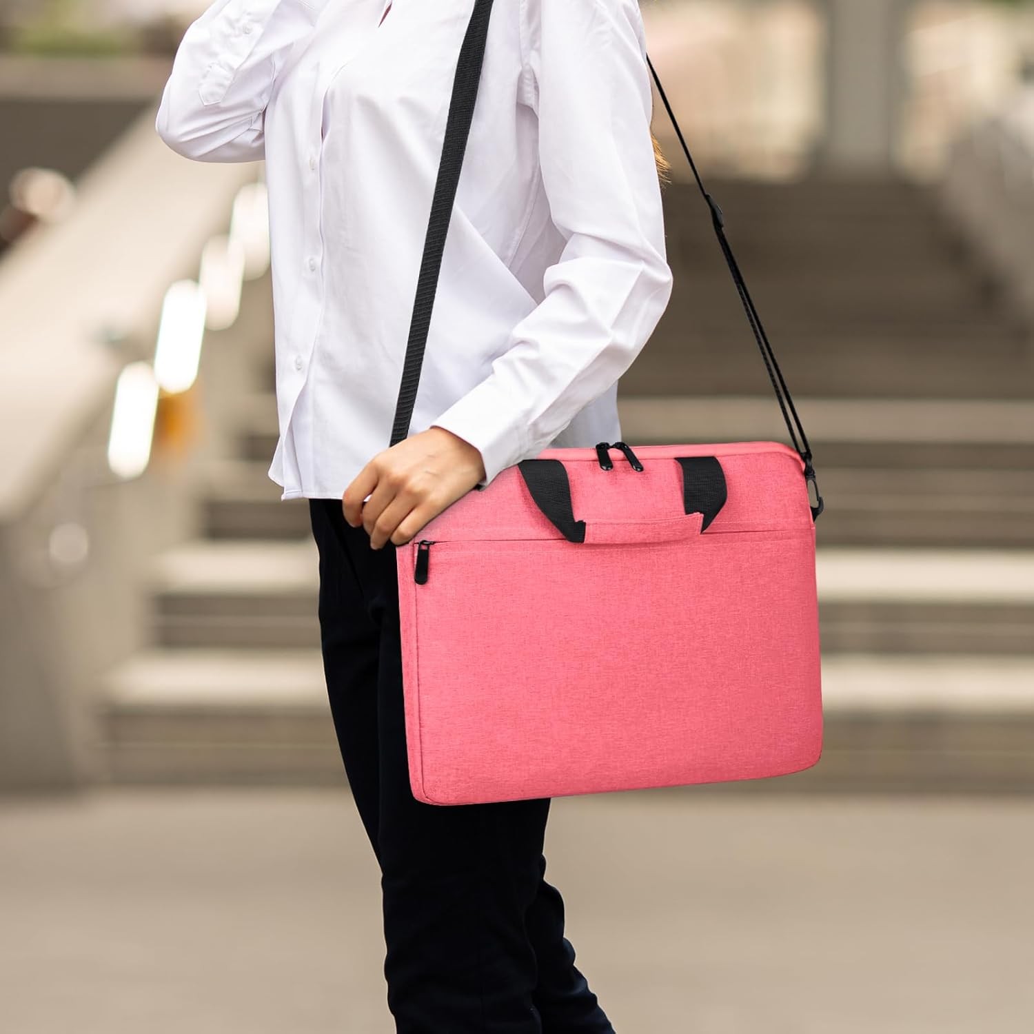 15.6-16 Inch Laptop Sleeve Shoulder Bag Notebook Chromebook Computer Carrying Ca gallery