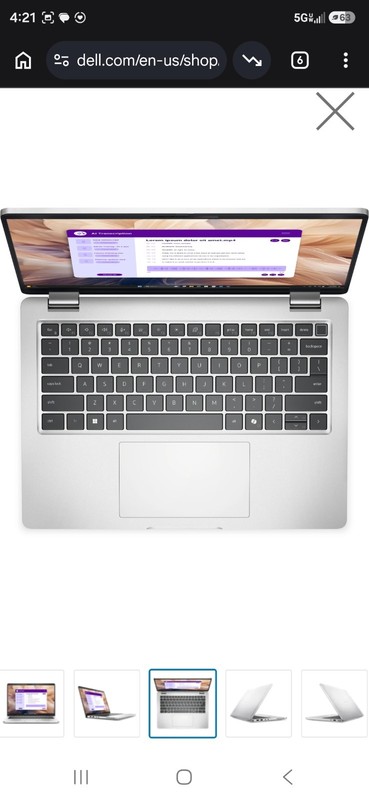 Dell Pro 14 Plus 14" IPS Core Ultra 5 235U 16GB 256GB SSD W11 Pro gallery