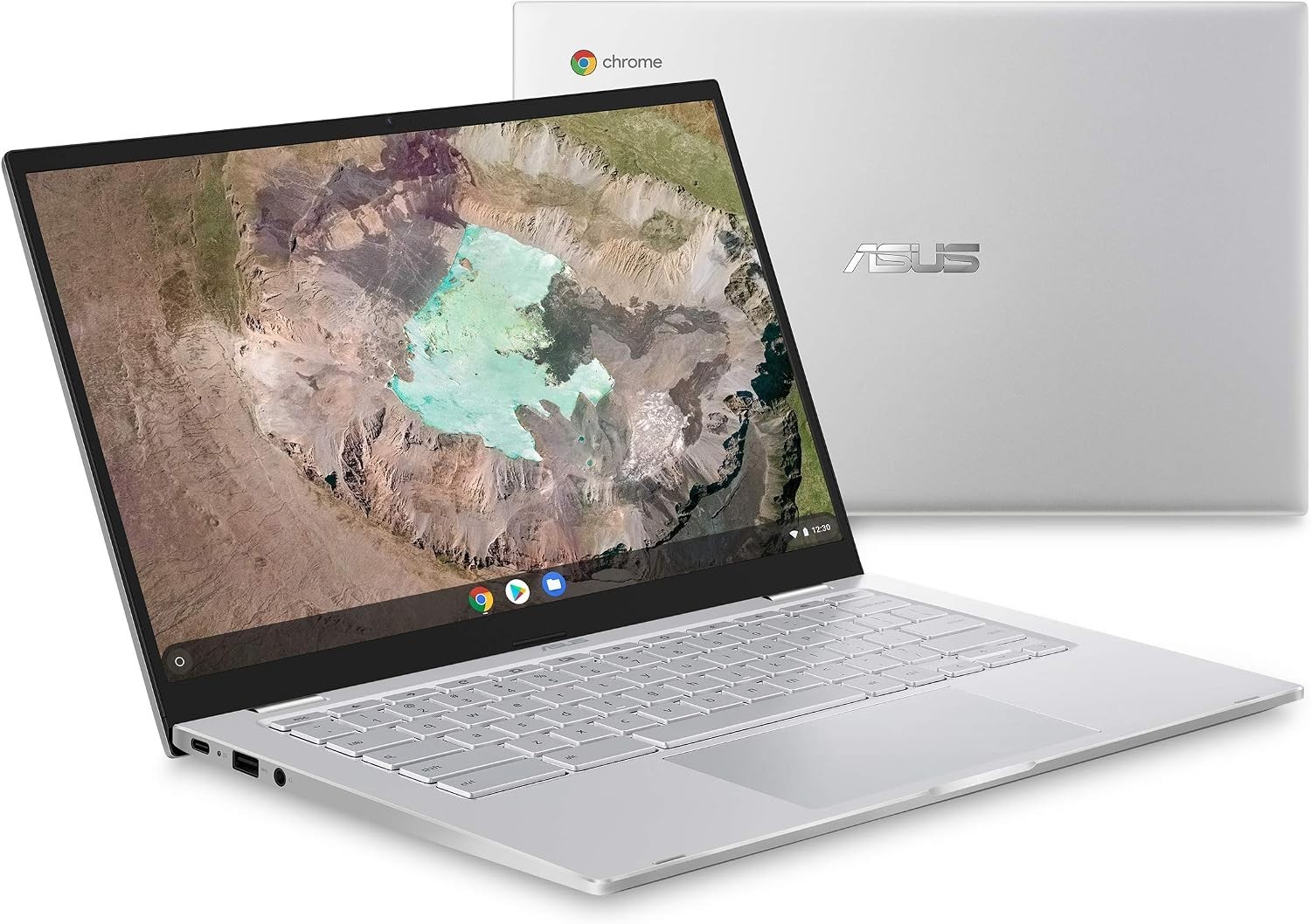ASUS Chromebook C425TA-AS348FT 14" FHD m3-8100Y 4GB RAM 128GB 25-84A/25-87 gallery